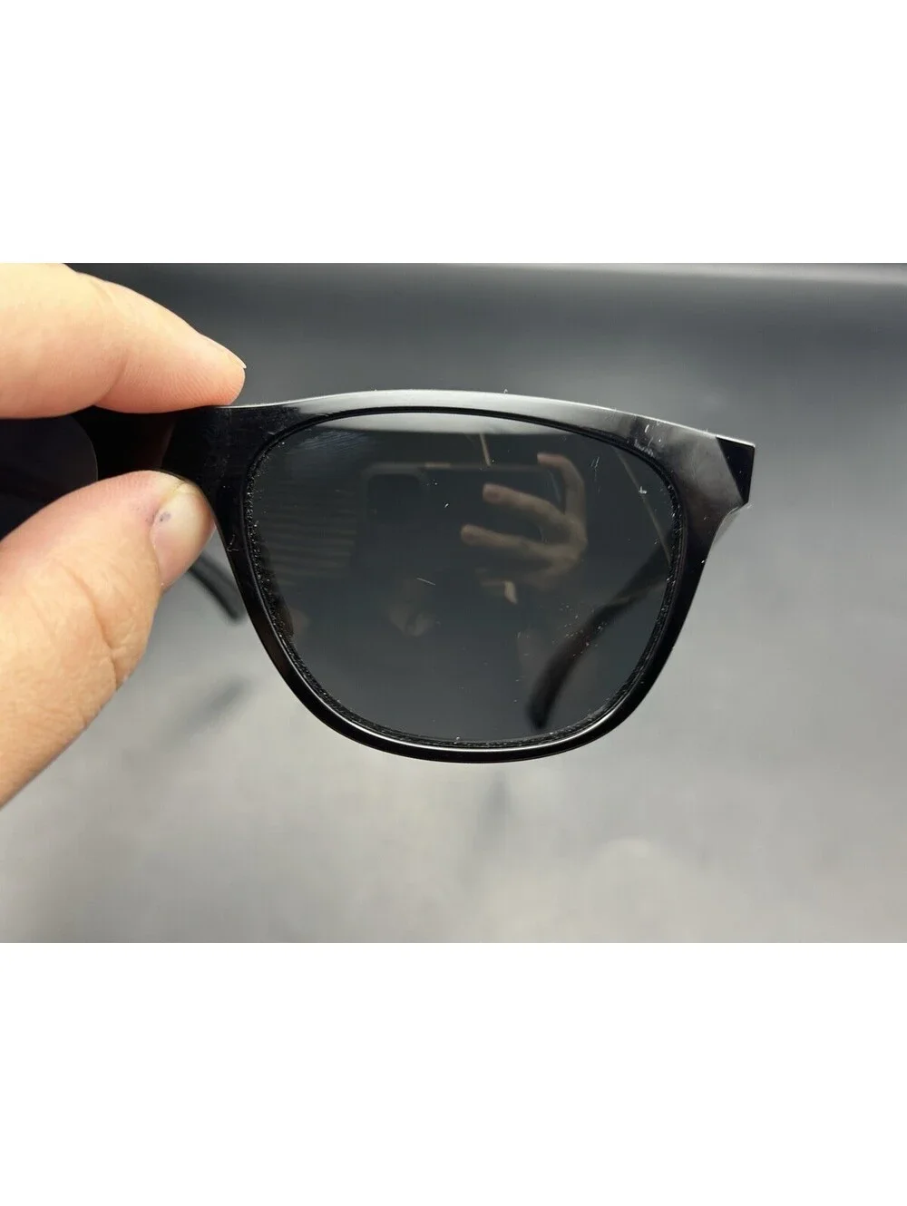 Oakley Leadline Polished Black/Grey Lenses